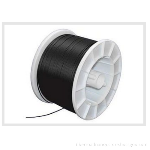 Black Durability Plastic Optical Fiber Cable Light Weight POF Cable